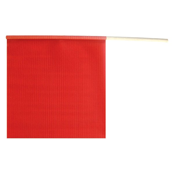 Ancra® - 18" x 18" Red Fluorescent Warning Flag