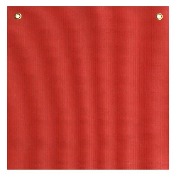 Ancra® - 18" x 18" Red Mesh Safety Flag with Grommet
