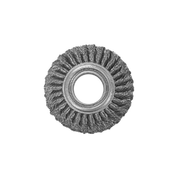 Anderson® - TW Series™ 6" Steel Knotted Wide Face Knot Wheel Brush