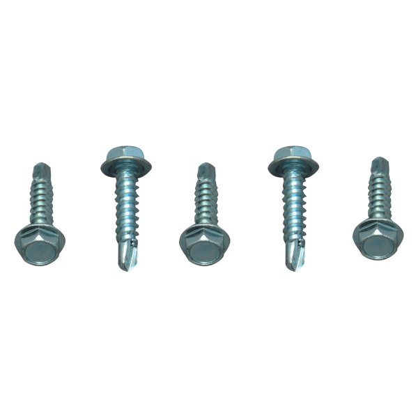 AP Products® - #8 x 3/4" Zinc Hex Washer Head SAE Unslotted Self-Drilling Screws (500 Pieces)