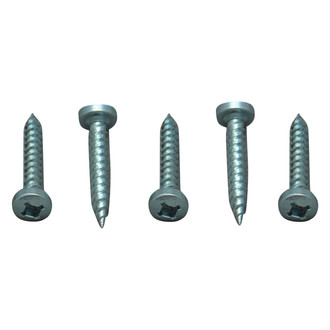 AP Products® - #8 x 1-1/2" Zinc Square Recess Pan Head SAE Screws (1000 Pieces)