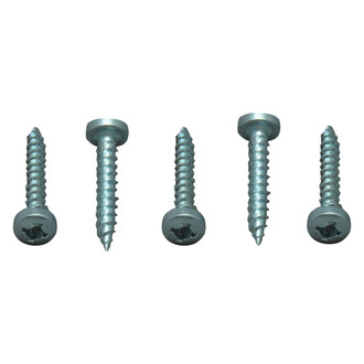 AP Products® - #8 x 1" Zinc Square Recess Pan Head SAE Screws (50 Pieces)