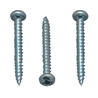 AP Products® - #8 x 1-1/2" Zinc Square Recess Pan Head SAE Screws (500 Pieces)