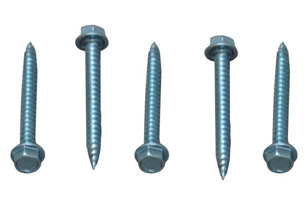 AP Products® - #8 x 1-1/2" Zinc Hex Washer Head SAE Unslotted Screws (50 Pieces)
