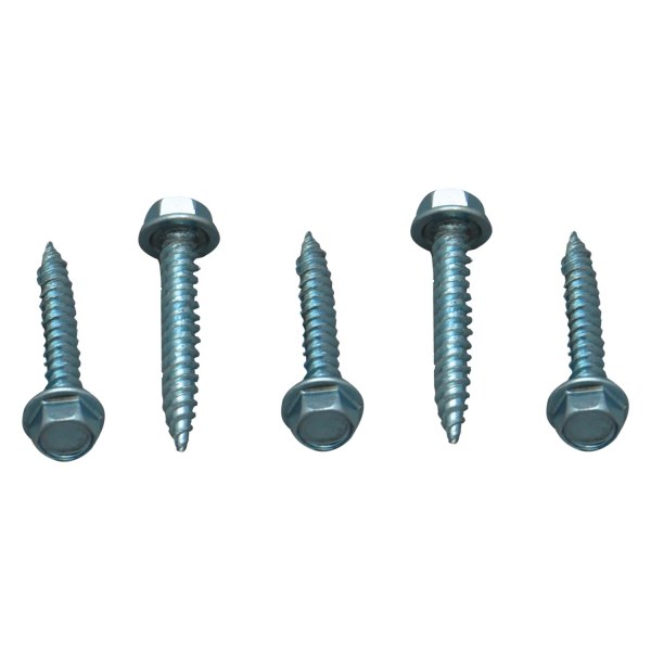 AP Products® - #8 x 1" Zinc Hex Washer Head SAE Unslotted Screws (50 Pieces)
