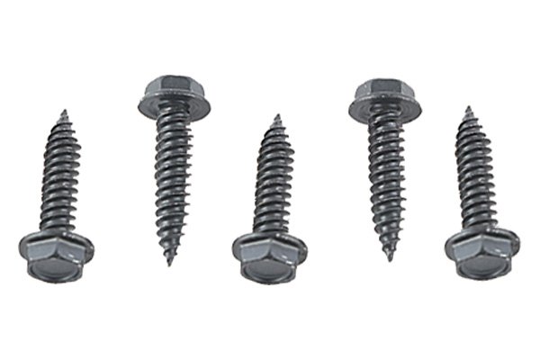 AP Products® - #8 x 3/4" Black Hex Washer Head SAE Unslotted Screws (50 Pieces)