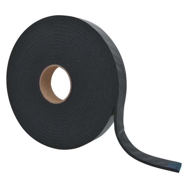 AP Products® - 30' x 1.5" Black Cap Single-Sided Foam Tape