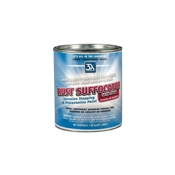 AP Products® - 1 qt Satin Black High Solid Rust Barrier