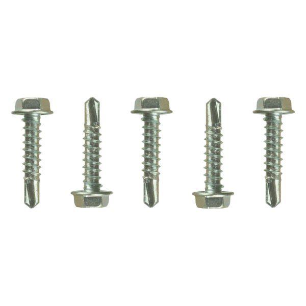 AP Products® - #8 x 3/4" Zinc Hex Washer Head Self-Drilling Screws (100 Pieces)