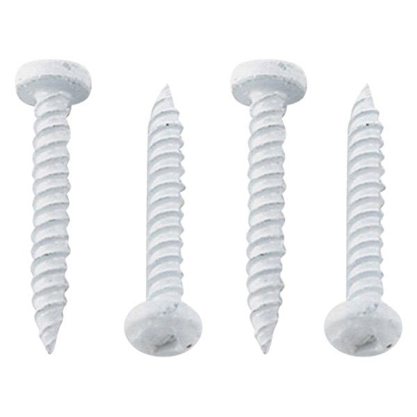 AP Products® - #8 x 1/4" White Square Recess Pan Head Screws (500 Pieces)