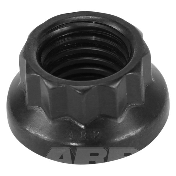 ARP® - M9-1.25 mm Chrome Plated Black Metric 12 Point Flange Nut