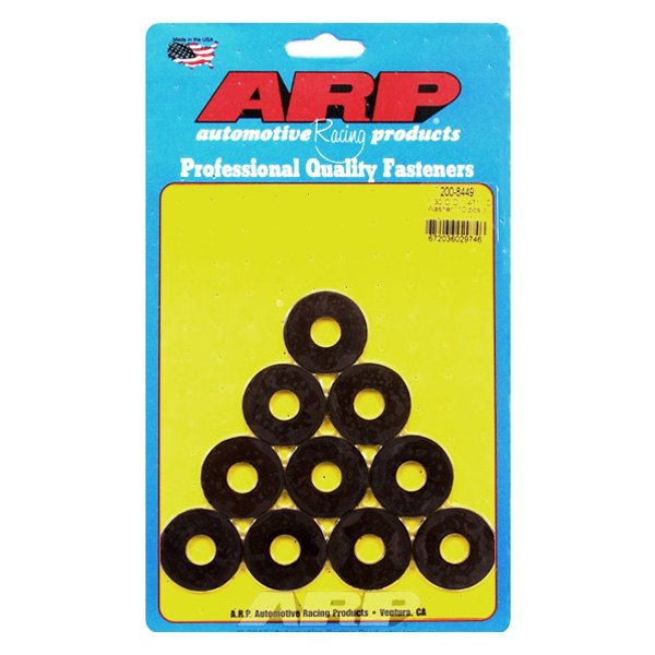 ARP® - 0.438" x 1.300" SAE Steel Black Oxide Plain Washers (10 Pieces)