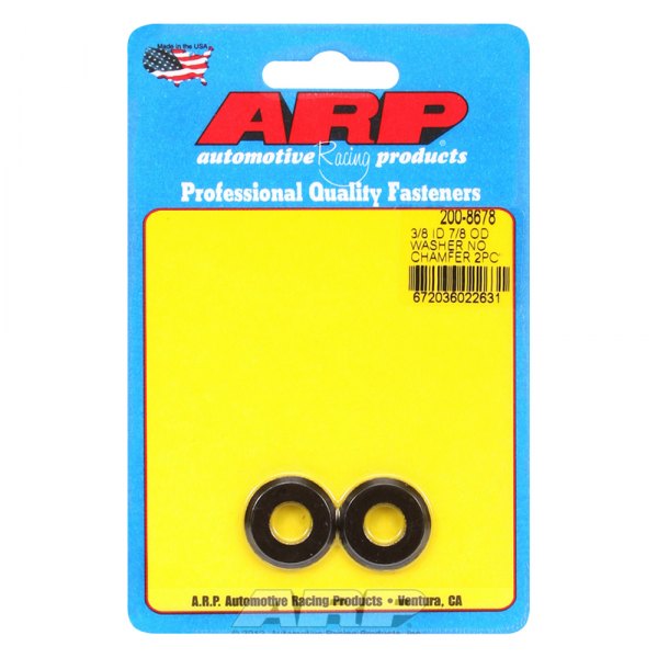 ARP® - 3/8" x 0.875" SAE Steel Black Oxide Plain Washer (1 Piece)