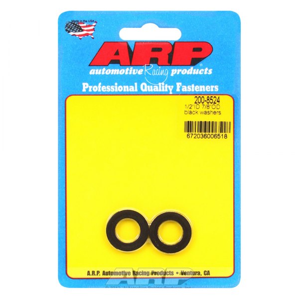 ARP® - 1/2" x 0.875" SAE Steel Black Oxide Plain Washer (1 Piece)