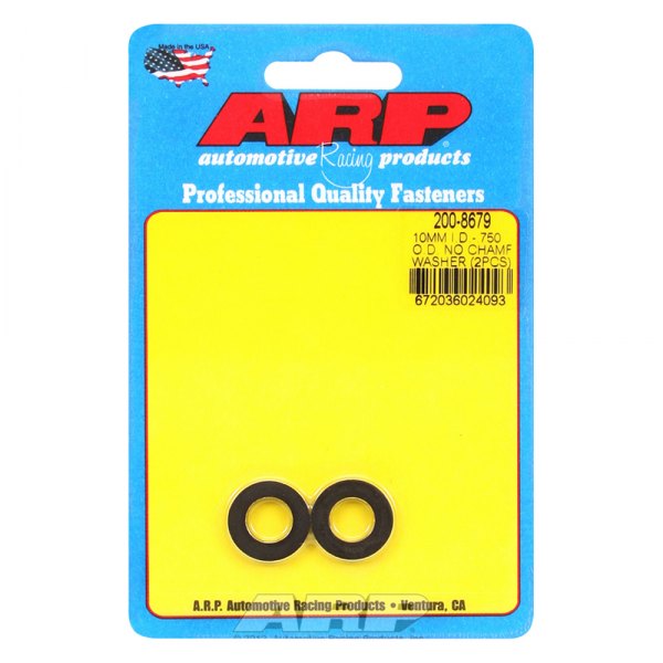 ARP® - M10 x 19.1 mm Metric Steel Black Oxide Plain Washer (1 Piece)