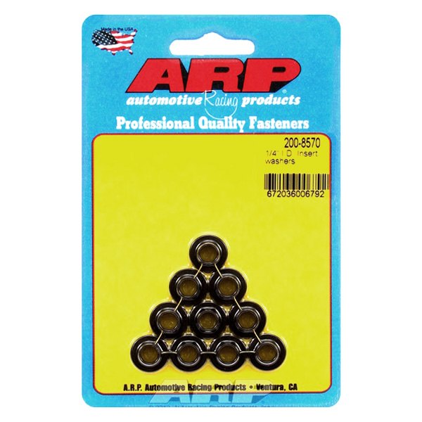 ARP® - 1/4" x 0.318" SAE Chromoly Steel Chamfer Washers (10 Pieces)