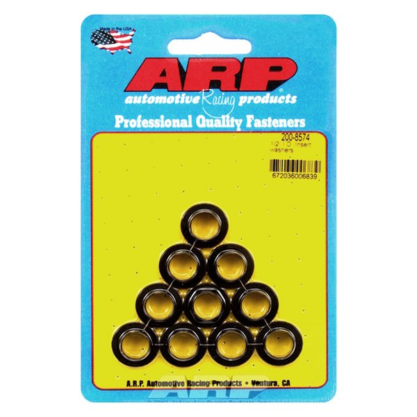 ARP® - 1/2" x 0.567" SAE Chromoly Steel Chamfer Washers (10 Pieces)