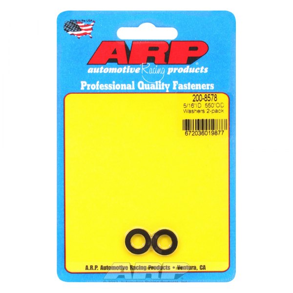 ARP® - 5/16" x 0.550" SAE Steel Black Oxide Plain Washer (1 Piece)