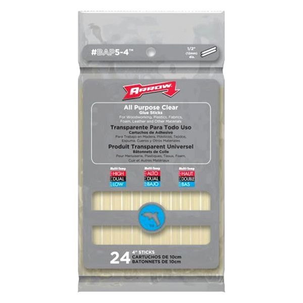 Arrow Fastener® - 1/2" x 4" All Purpose Hot Melt Glue Stick