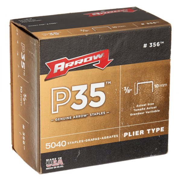 Arrow Fastener® - P35™ 3/8" Staples (5040 Pieces)