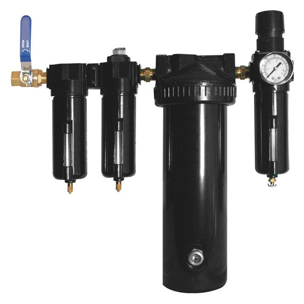 Arrow Pneumatics® - 1/2" x 1/2" 2 qt Air Desiccant Dryer System