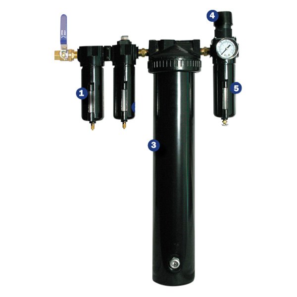 Arrow Pneumatics® - PneuMasterAir™ 9 oz. 5-Stage Air Desiccant Dryer