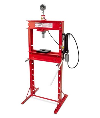 DIY 20 Ton Hydraulic Shop Press  Made with Scrap Metal And Basic