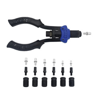 Astro Pneumatic Tool® - #10-24 to 5/16"-18 Heavy-Duty Nut Rivet Tool Kit