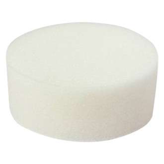 Astro Pneumatic Tool® - 3" Foam White Hook-and-Loop Polishing Pad
