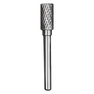 Astro Pneumatic Tool® - 3/8" Cylinder-Shaped Double Cut Carbide Burr with Plain End