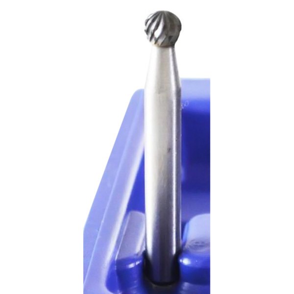 Astro Pneumatic Tool® - 1/4" Ball-Shaped Double Cut Carbide Burr