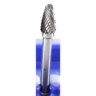 Astro Pneumatic Tool® - 3/8" Tree-Shaped Double Cut Carbide Burr