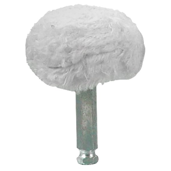 Astro Pneumatic Tool® - 3" Cotton White Mushroom Buff