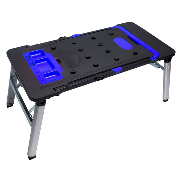 Astro Pneumatic Tool® - Black/Blue 7-IN-1 Multi-Action Workbench (21-3/4" W x 43" L x 30-3/4" H)