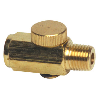 Astro Pneumatic Tool® - 90-140 psi 1/4" x 1/4" Brass Air Regulator