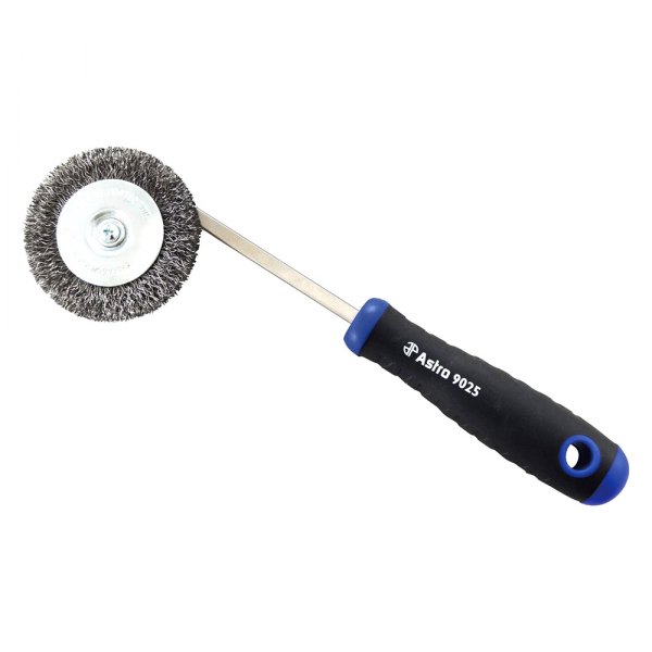 Astro Pneumatic Tool® - 3" Interchangeable Wheel Wire Wheel Hand Brush