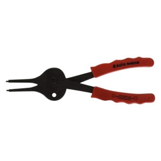 Astro Pneumatic Tool® 94018 - Straight 0.090" Fixed Tips Internal/External Spring Loaded Snap Ring Pliers