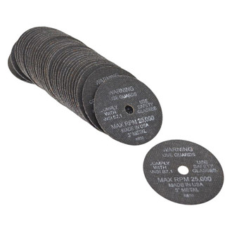 Astro Pneumatic Tool® - 3" x 1/16" x 3/8" Type 41 Cut-Off Wheel (100 Pieces)