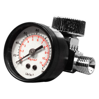 Astro Pneumatic Tool® - 1/4" (M) NPT x 1/4" (F) NPT Air Regulator with Gauge