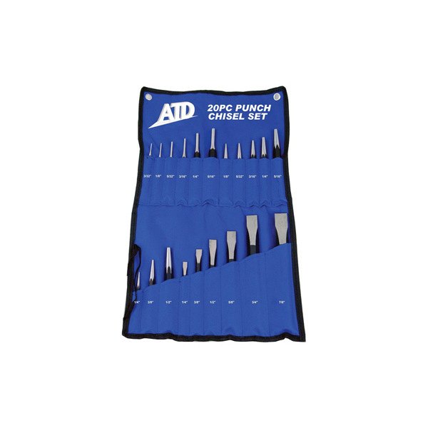 ATD® - 20-piece Punch and Chisel Mixed Set