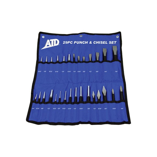 ATD® - 29-piece Punch and Chisel Mixed Set
