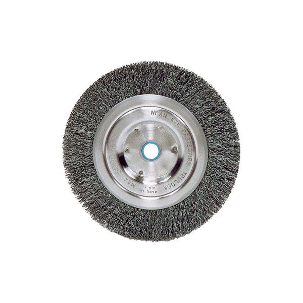 ATD® - 6" Steel Crimped Commercial Grade Wheel Brush