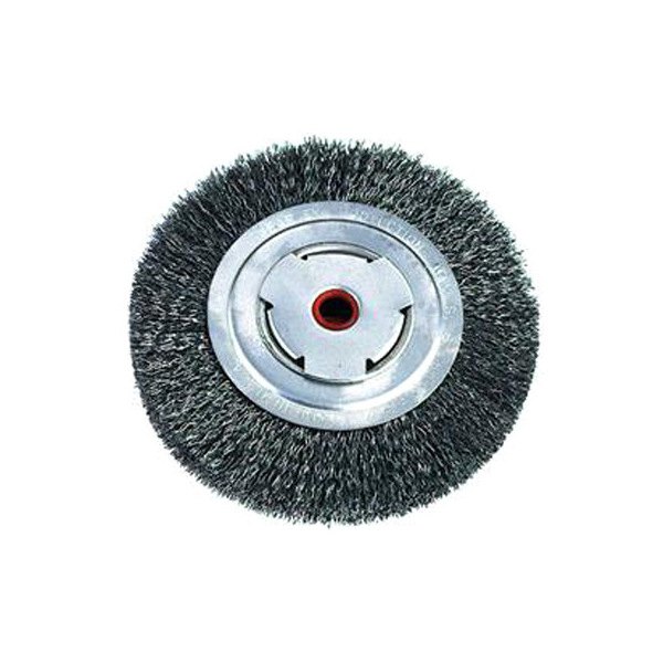 ATD® - 8" Steel Crimped Wide Face Wheel Brush
