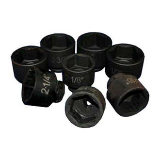 ATD® - 3/4" Drive SAE 6-Point Standard Add-On Impact Socket Set (8 Pieces)