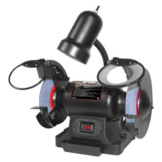 ATD® - 6" 120 V Bench Grinder with Light