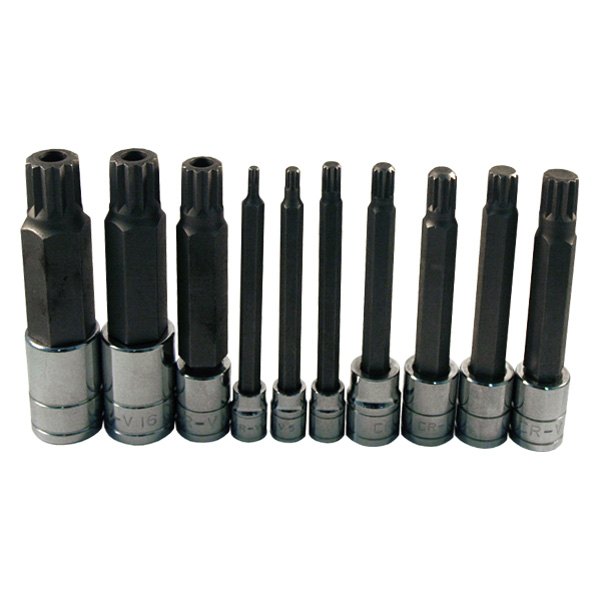 ATD® - Mixed Drive Size Metric Torx Bit Socket Set 10 Pieces