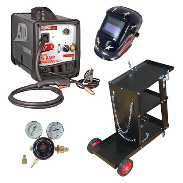 ATD® - 230 V 175 A MIG/Flux-Core Welder with Cart