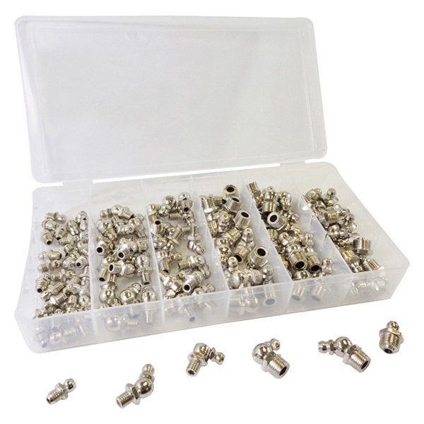 ATD® - NPT Grease Fitting Assortment, 110 Pieces