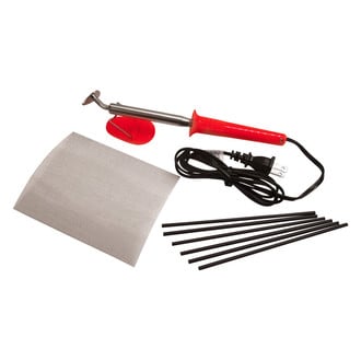 ATD® 3763 - 6 Pieces Black Polyethylene Plastic Welding Rods