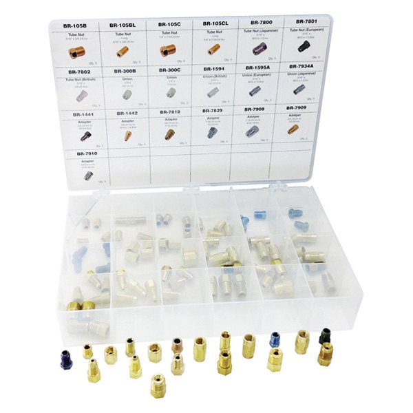 ATD® - Brake Line Fittings Assortment (95 Pieces)